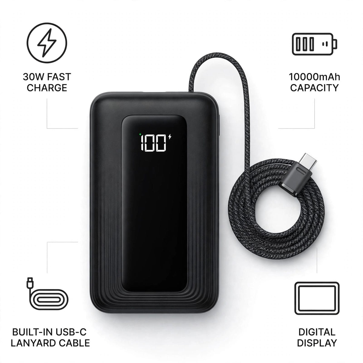 Anker Zolo Power Bank 10,000mAh 30W